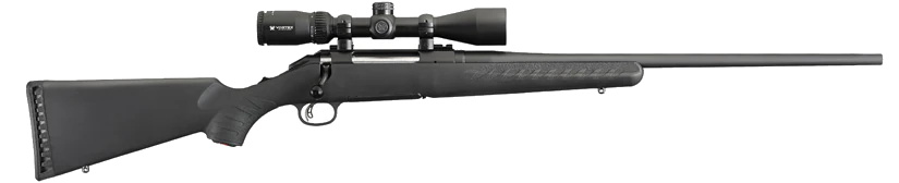 Ruger AMERICAN with VORTEX CROSSFIRE II BLACK