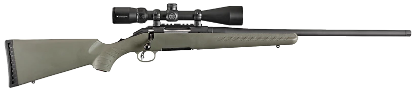 Ruger AMERICAN with VORTEX CROSSFIRE II GREEN